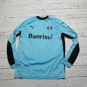 Camiseta Gremio Para Hombre Mediana Azul Negra Fútbol Fútbol Manga Larga Portero - Imagen 1 de 10