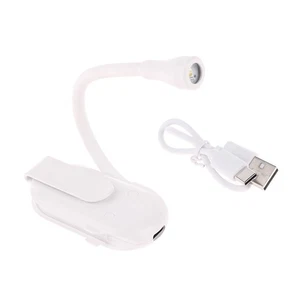 Mini LED Eye Protection Book Night Light Adjustable Clip 360° Flip Study Lamp - Photo 1/14