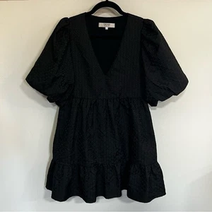 Crosby by Mollie Burch Damen-Minikleid Izzy Puffärmel Größe Small - Bild 1 von 12