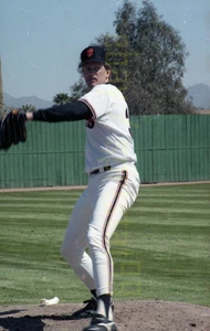 Kelly Downs - 1990 San Francisco Giants - Vintage MLB Baseball Negative - Picture 1 of 2