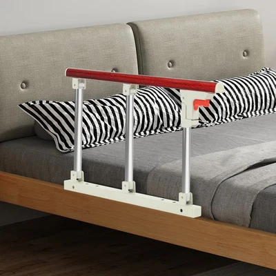 Riel de cama para ancianos, mango plegable de seguridad para adultos para el cuidado del hogar Foto 1 de 4