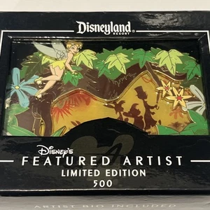 Disney Pin Trading Pin Peter Pan Tinker Bell LE500 LE 500 New on Card MINT v16 - Picture 1 of 3
