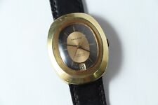 Vintage Ardath Incabloc Date 17j 17 Jewel Gold Tone Mens Watch (D11)