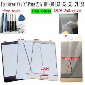 For Huawei Y7/Y7 Prime 2017 TRT-L01 LX1 LX2 LX3 L21 L53 Outer Front Screen Glass - Picture 1 of 6
