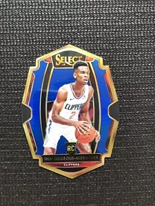 🔥065/249🔥 Rookie 2018-19 Select Shai Gilgeous-Alexander Premier Blue Prizm RC - Picture 1 of 7