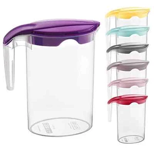 Water Jug Multi Purpose Plastic 1.75 L Liter Juice Jug, Milk jug with Lid - Picture 1 of 4