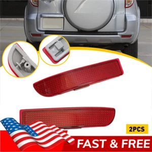 For Toyota RAV4 2006-2011 2012 Left+Right Rear Bumper Red Reflector Light Lamp - Picture 1 of 10