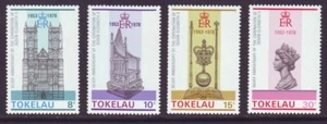 Tokelau 1978 SC 61-64 MNH Set Silver Jubilee - Picture 1 of 3