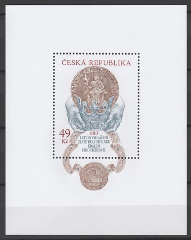 Czech Republic 2012 Golden Bull of Sicily MNH Block Cover