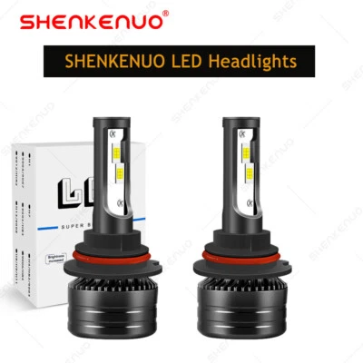 Faro LED haz alto/bajo 9007 bombillas brillantes para Ford Taurus 1992-2007 6000K EE. UU. Foto 1 de 4