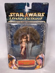 PRINCESA LEIA ESCLAVA Star Wars Unleashed 7" Estatua Hasbro 2004 NUEVO - Imagen 1 de 17