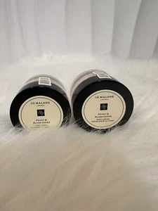 Neu ohne Karton 2 von Jo Malone Reisegröße Pfingstrose & Rouge Wildleder Körpercreme je 0,5 Unzen/15 ml - Bild 1 von 3