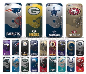 Funda protectora oficial delgada de poliuretano termoplástico suave de la NFL para Apple iPhone 7 y Plus - Imagen 1 de 24