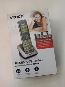 VTech CS6609 Einzel Line Handy für CS6619 CS6629 CS6648 CS6649 Black Silber Neu - Bild 1 von 6