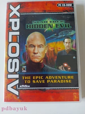 Star Trek Hidden Evil (1999) PC CD-ROM (1 disk, Activision, 11+) ~4745 - Image 1 of 3