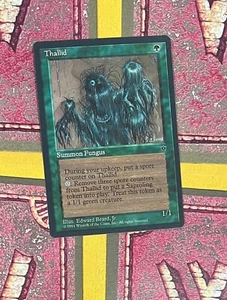 MTG THALLID (Beard) Fallen Empires (Wyvern Back) (OldManMTG 007-580) - Picture 1 of 12