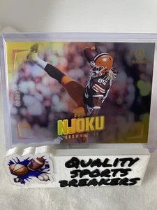 2024 Panini Luminance David Njoku #/299 Gold #91 Browns - Bild 1 von 9