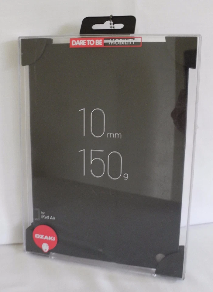 OZAKI O!COAT 360 STABILITY ADJUSTABLE MULTI-ANGLE SLIM CASE FOR iPAD AIR : BLACK - Image 1 of 4