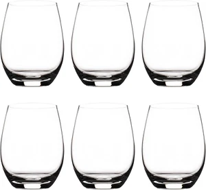 Stemless Wine Glasses(Set of 6)-540Ml, 19 Oz Crystal Wine Cups for Red or White - Picture 1 of 12