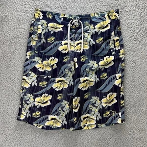 Ocean Pacific Mens Board Short M Medium Swim Trunk Mesh Lined Drawstring Pockets - Picture 1 of 12