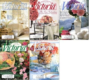 VICTORIA Magazine 1997/1998 ~ Lot of 5 issues - Picture 1 of 6