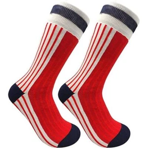 SicSock Dänemark 1986 Heimtrikot Retro Fußballtrikot Premium Socken UK Größe 7-11 - Bild 1 von 1