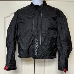 Joe Rocket Motorcycle Jacket w/ Zip Out Liner Black Mens Small - Bild 1 von 15