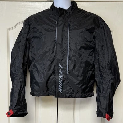 Joe Rocket Motorcycle Jacket w/ Zip Out Liner Black Mens Small - Image 1 of 4