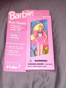 Portachiavi Barbie - Ballerina Twirling - Articolo #722-PP (1995) - Basic Fun Inc. - Foto 1 di 2
