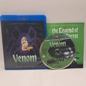 Venom The Legend of Spider Forest (Blu-ray) Twilight Time Limited Edition Horror - Foto 1 di 8