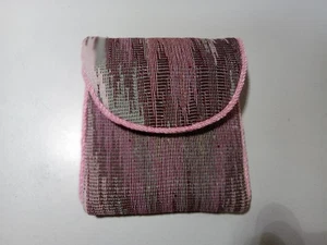 Vintage Pink Mary Kay Double Compact Mirror in Stofftasche - Bild 1 von 5