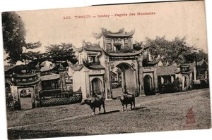 CPA Carte Postale Viêt-Nam Sontay Pagode des Mandarins VM100744ok - Picture 1 of 2