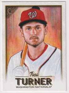 2018 Topps Gallery MLB #93 Trea Turner Nationals Dodgers Phillies - Picture 1 of 2