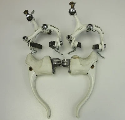 MODOLO Team Brake set Calipers and Levers in Rare White - Image 1 of 4