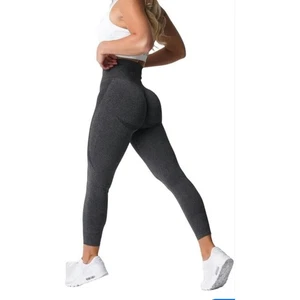 NVGTN Contour Leggings Women's S Black Seamless Workout Training Athleisure Yoga - Picture 1 of 7