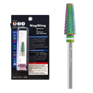 Multi-function Upgrade 5 in 1 Nail Drill Bits, 3/32'' Professional Advanced T... - Picture 1 of 6