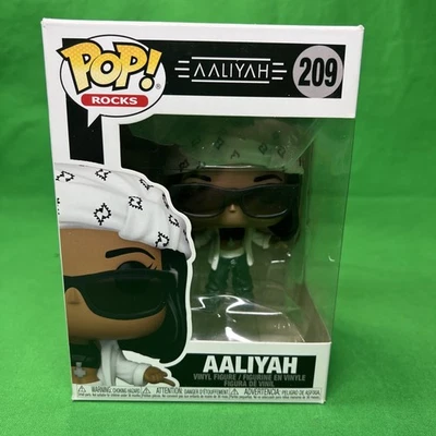 Funko Pop! Rocks #209 Aaliyah R&B Hip Hip Legend - Image 1 of 4