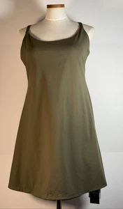 Neu mit Etikett Halara Softlyzero Easy Peasy Kleid, Größe XL olivgrün BH-Shorts - Bild 1 von 9