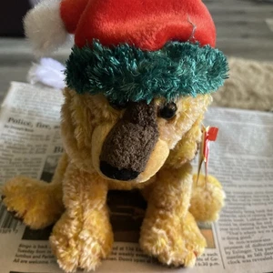 Ty Beanie Baby JINGLEPUP the Puppy Dog 6 Inch Plush Stuffed Animal With Tag - Picture 1 of 6