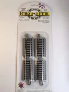 BACHMANN E-Z TRACK - BINARIO DRITTO 3" #44512 (4 pezzi) - HO - NUOVO - Foto 1 di 2
