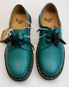 Nuevo/Sin Caja Dr. Martens 1461 Oxford Verde Teal Cuero Liso Zapatos EE. UU. L 6 M 5 - Imagen 1 de 13
