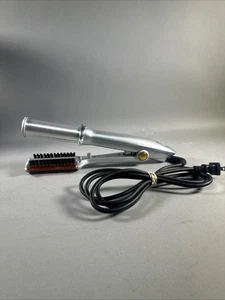 InStyler 3 n 1 Rotating Hair Straightening Curling Hot Iron 1 1/4" Barrel IS1001 - Picture 1 of 12
