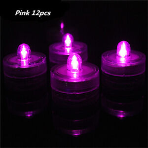 LED Waterproof  Electronic Candle Light Fish Tank Light Coffee Bar Candle Party