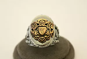 Anello a sigillo Vanto Gioielli in bronzo con stemma araldico ref.AN3332 - Foto 1 di 3