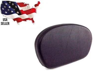 SMALLER SMALL SMOOTH PASSENGER PAD HARLEY SISSY BAR BACKREST TOURING FLHX FLHR - Image 1 of 4