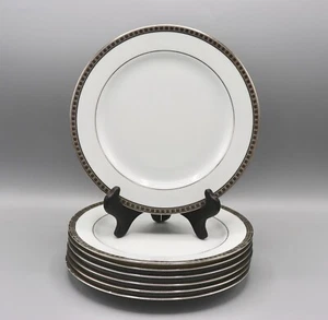 Bernardaud Athena Platinum 8.25" Salad Plate Limoges France MINT; 7 Available - Picture 1 of 8