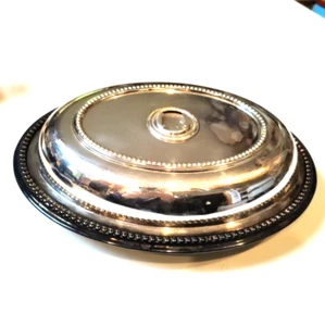 Vintage Silver Plated Oval Tureen 11" - *Key Handle Missing - Henry Birks & Sons - Picture 1 of 6