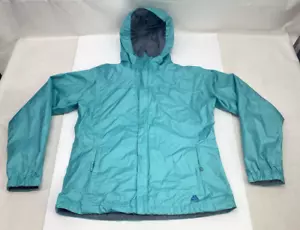 Nike ACG Fit Storm Rain Jacket Womens Medium Hooded Full Zip Turquoise - Picture 1 of 23