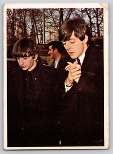 1964 Topps The Beatles Color Cards - #58 Ringo and Paul
