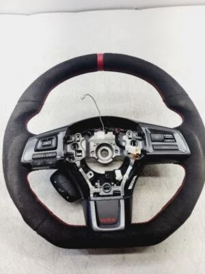 Volante Subaru WRX 2016 2017 2018 2019 2020 2021 costuras rojas gamuza  Foto 1 de 4